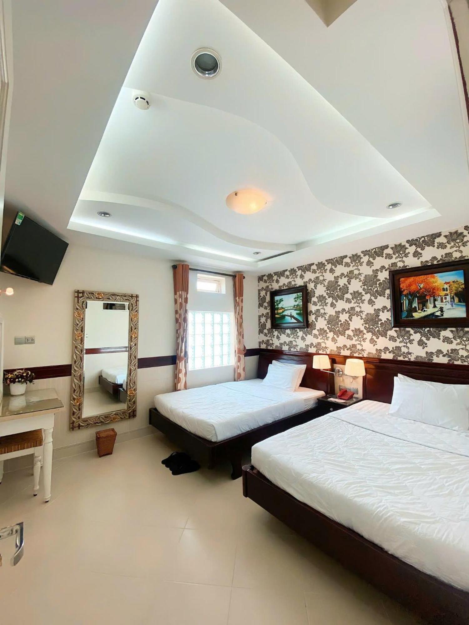 Hoang Thanh Thuy Airport Hotel 2 - Gan Am Thuc Dem Cho Hoang Hoa Tham Bandar Ho Chi Minh Luaran gambar